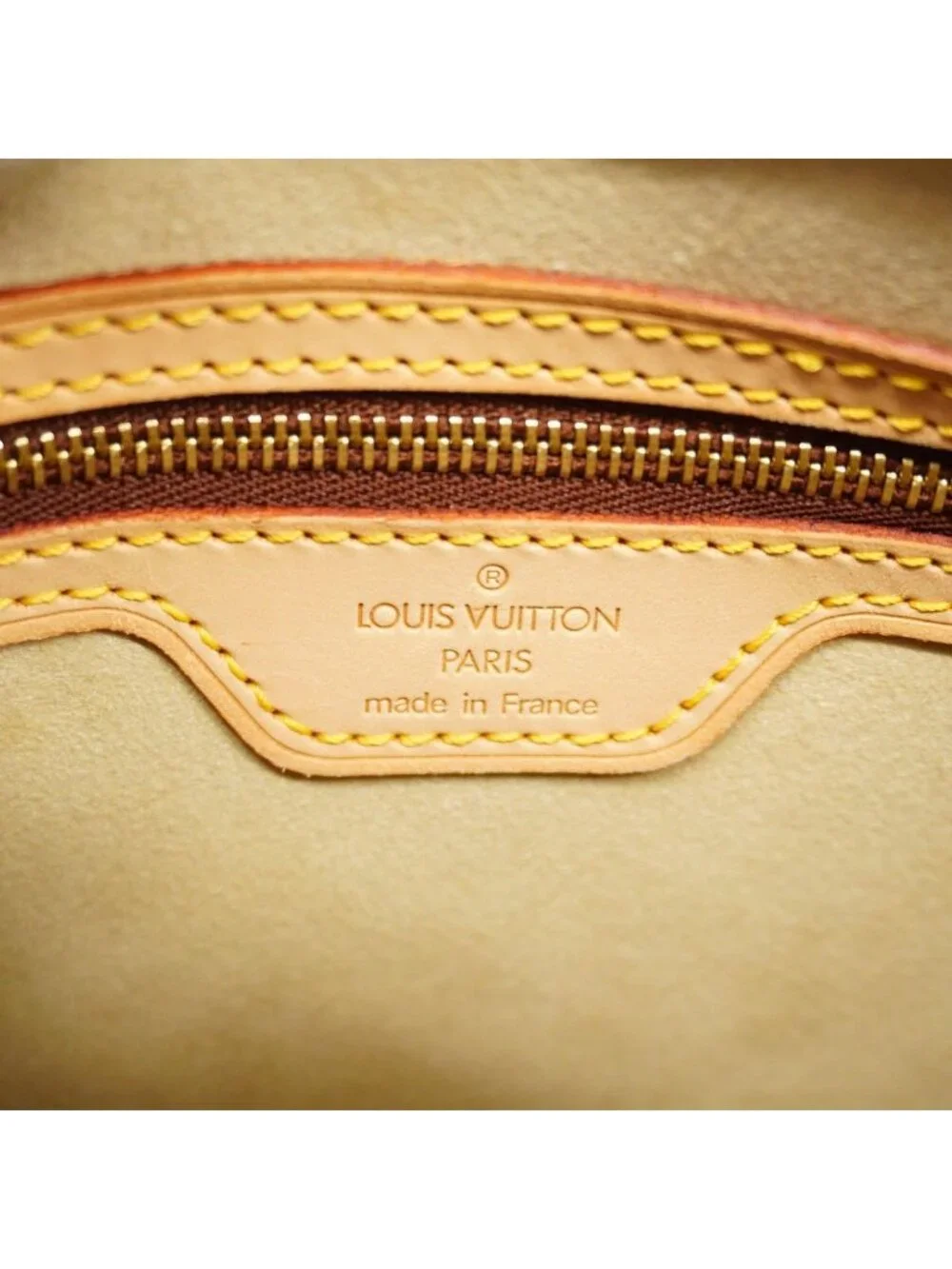 Louis Vuitton Shoulder Bag Monogram Looping MM Brown